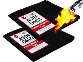 XOHUYD fireproof welding blanket 20x20 in two-pack provides portable heat protection