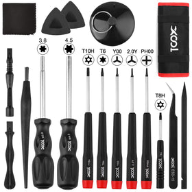 XOOL 17-in-1 gamebit set close-up with durable bits for precise repairs