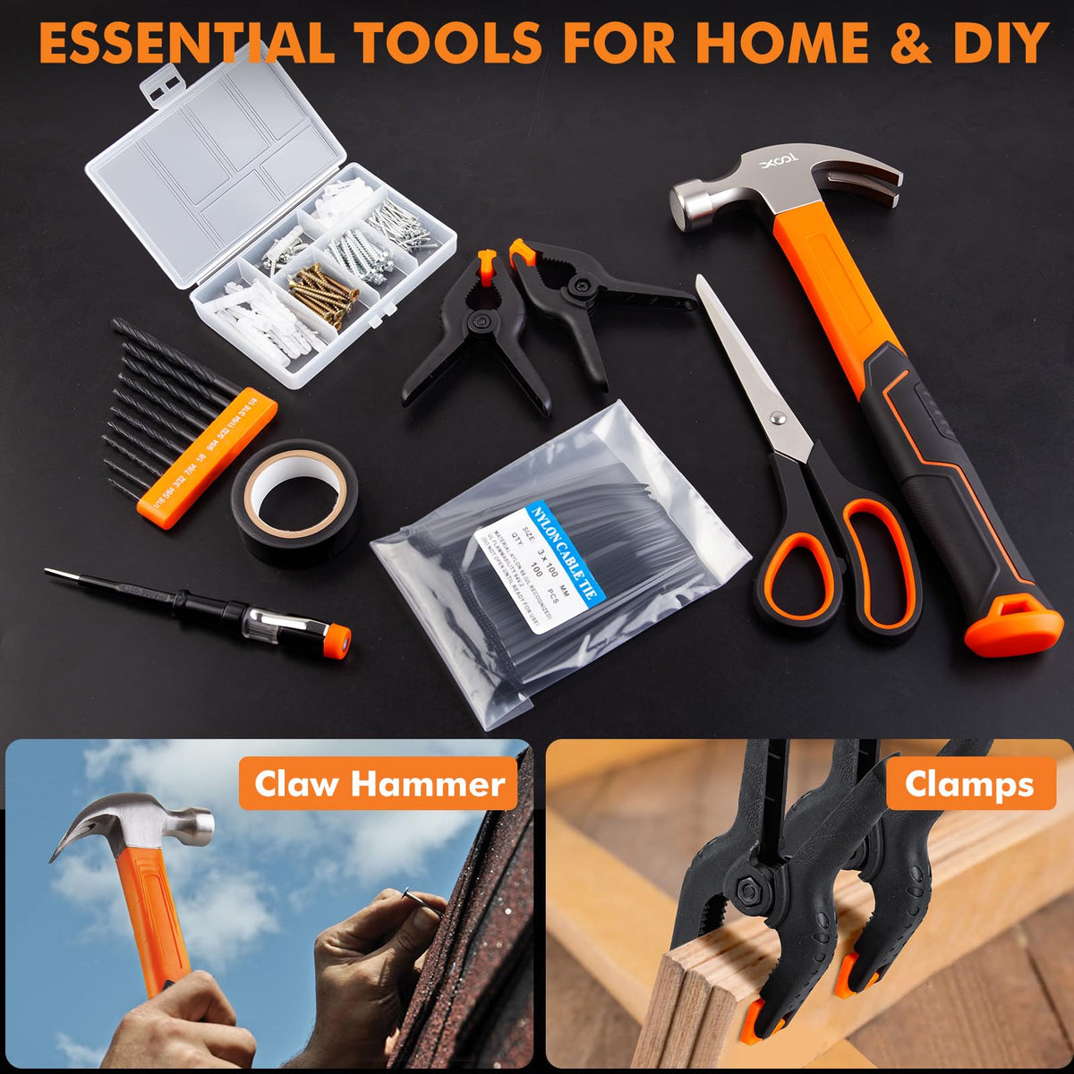 XOOL HSS drill bits set for versatile drilling tasks.