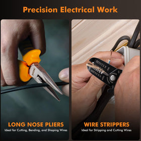 XOOL tape measure and level ensure accurate measurements.