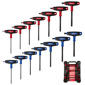 XOOL 14-piece T-handle set organized for quick toolbox access.