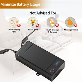 Xpopox portable cordless power for lounging furniture.