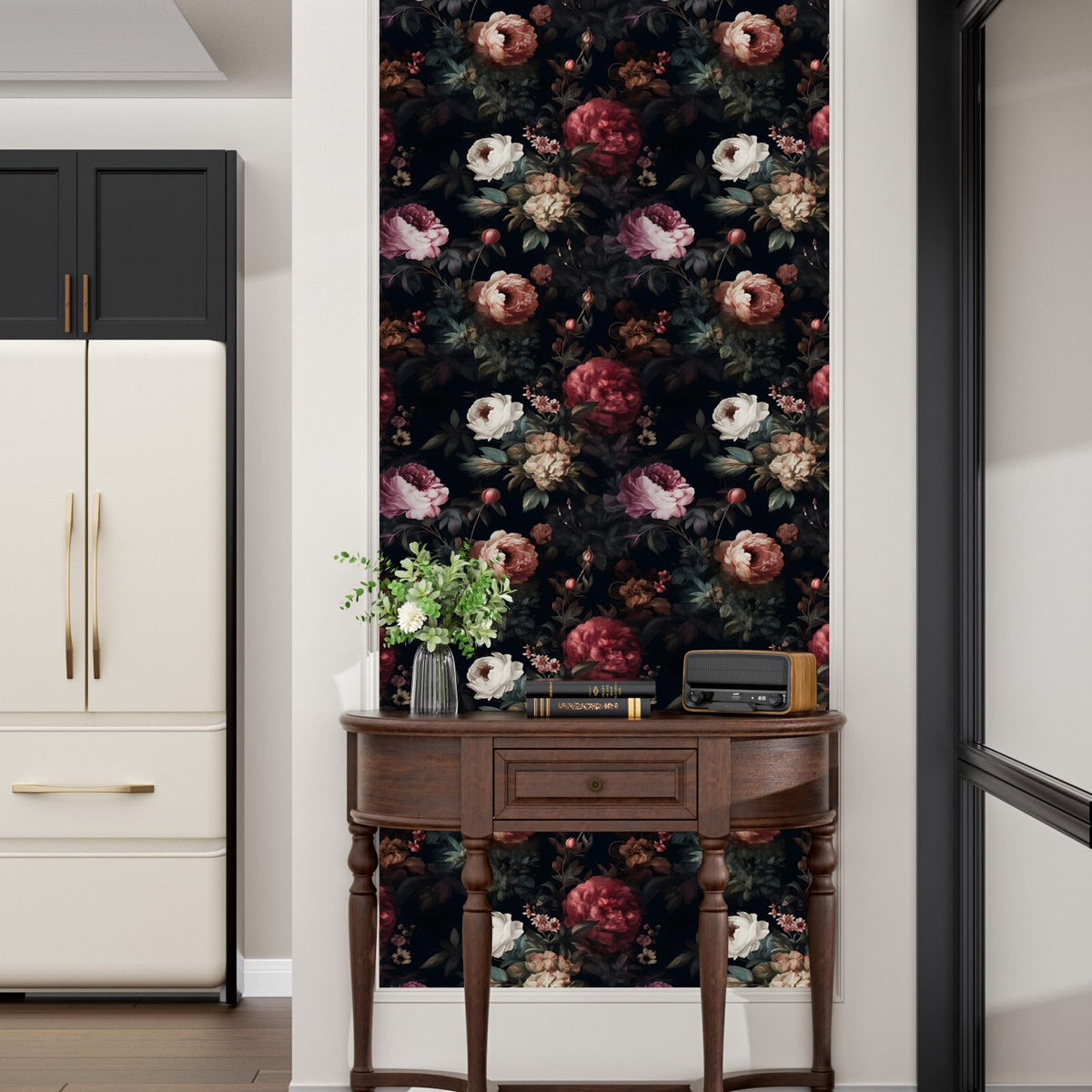 XRUIBZI removable contact paper for cabinets offers residue-free removal.