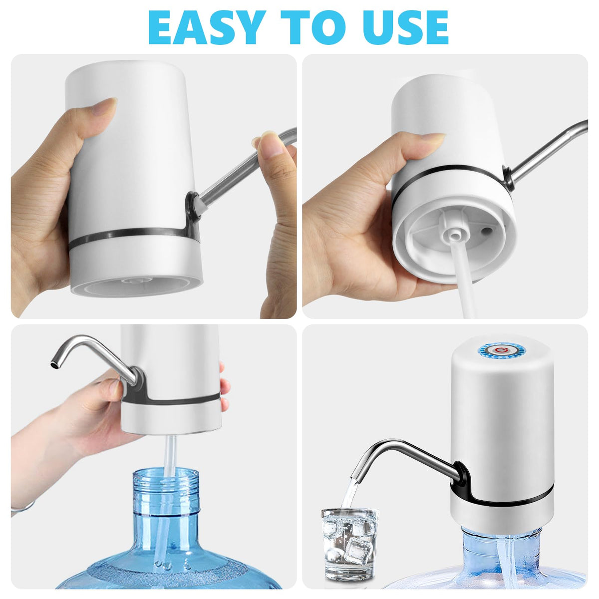 XSBAIHUO silicone lid creates a leak-proof bottle seal.