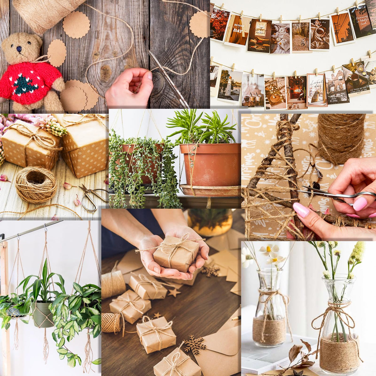 XSEINO eco-friendly packaging twine suitable for wrapping and sealing.