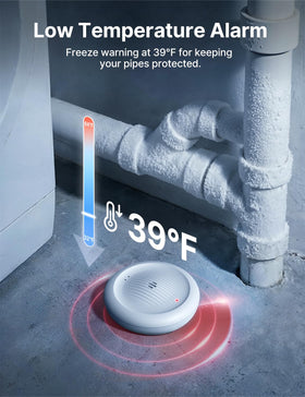 X-Sense SWS0B app alerts keep you informed in real time.
