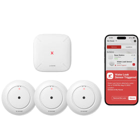 X-Sense SWS54 base station delivers quick leak alerts to your devices.