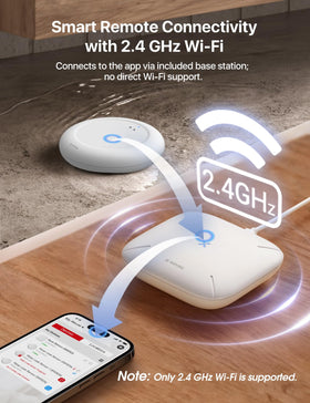 X-Sense second bottom sensor extends coverage under appliances.