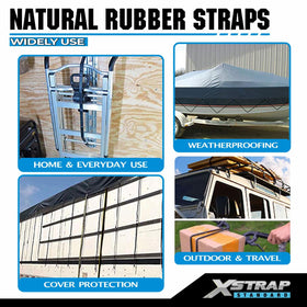 XSTRAP STANDARD 15-inch close-up showing elastic tension