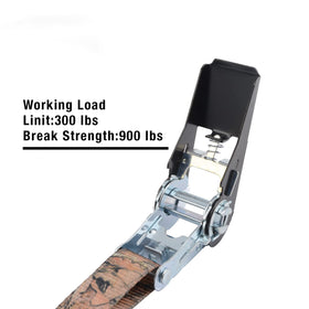 XSTRAP STANDARD 10ft tie downs feature quick release for easy adjustments.