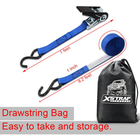 XSTRAP STANDARD drawstring storage bag keeps straps organized after use.