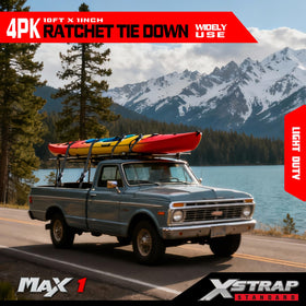 XSTRAP STANDARD durable black straps suitable for moving appliances and more.