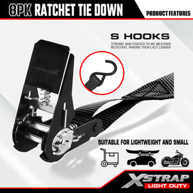 XSTRAP STANDARD motorcycle transport strap protects paintwork