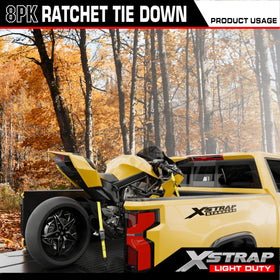 XSTRAP STANDARD ratchet handle with easy-release for quick tightening