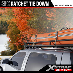 XSTRAP STANDARD camouflage2 roof rack use for secure car cargo