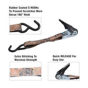 XSTRAP STANDARD 8-pack 10ft straps for motorcycles and ATVs.