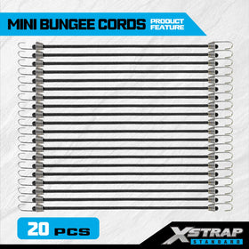 XSTRAP STANDARD rubber-tipped hooks prevent scratching on delicate surfaces.