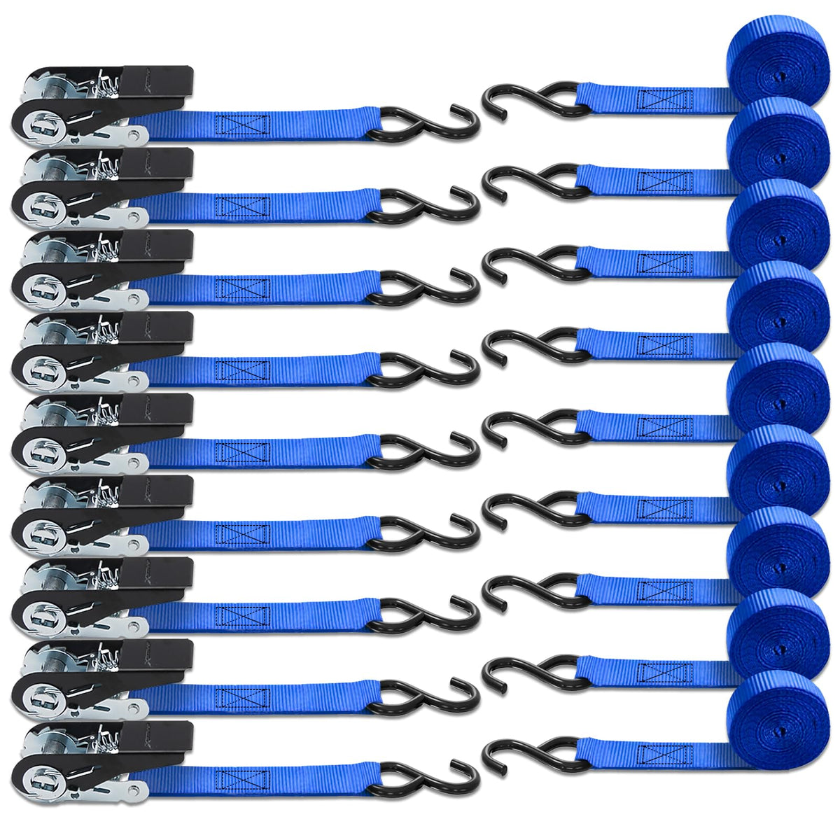 XSTRAP STANDARD ideal for boats, trailers, and motorcycles during moves.