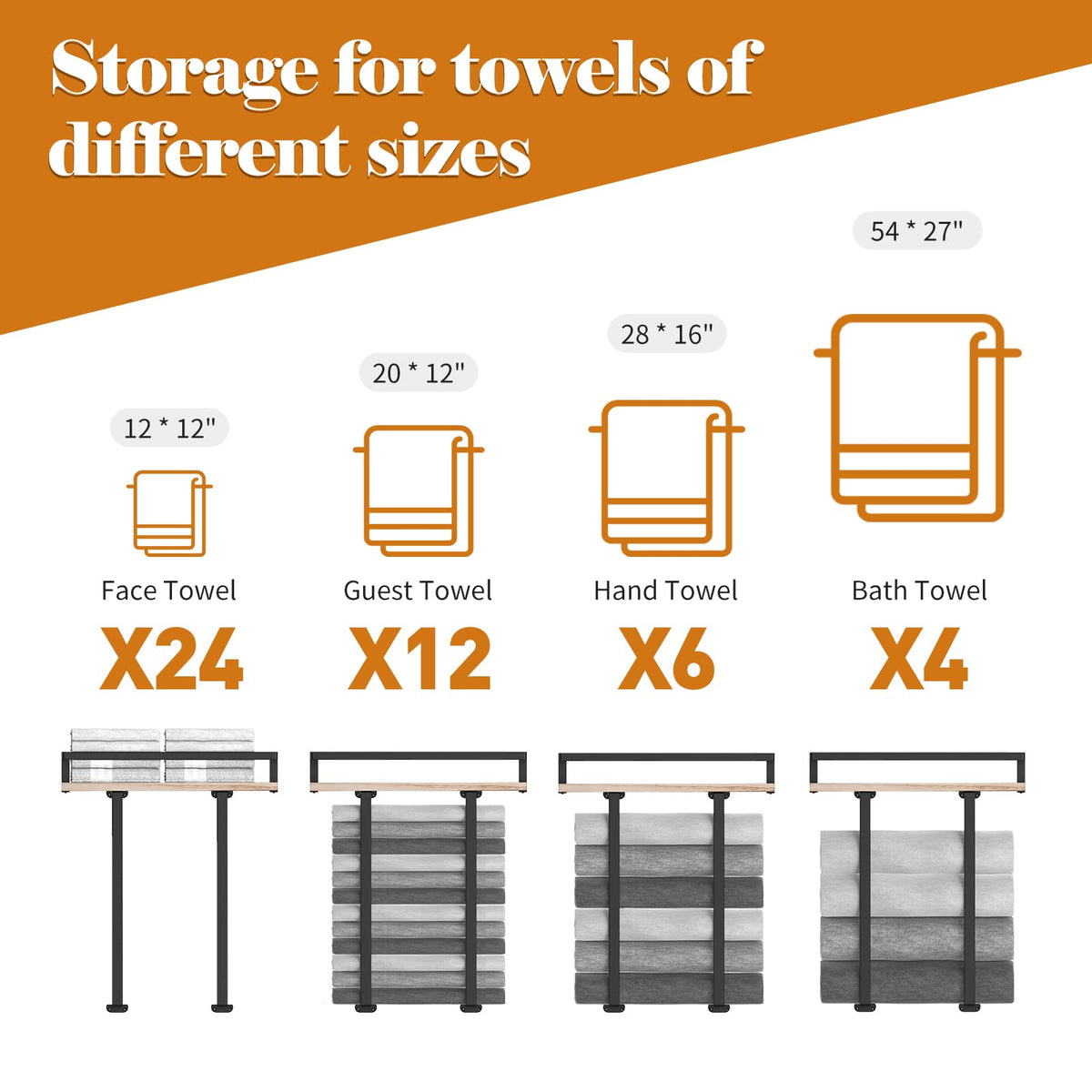 Xstydes space-saving design ideal for small bathrooms or RVs