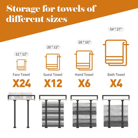 Xstydes space-saving design ideal for small bathrooms or RVs