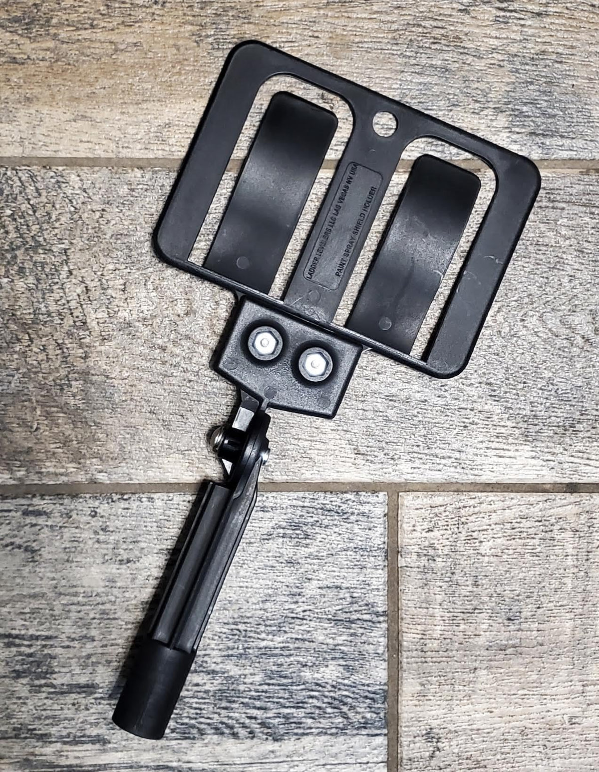 Xtenda-Leg Paint Shield Holder packaging-ready for quick setup
