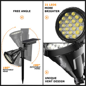 XTGTP Solar Spot Light with auto on/off sensor at dusk