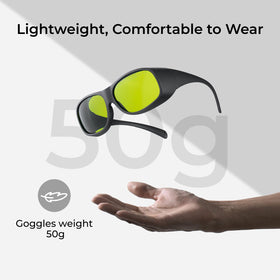 xtool laser safety glasses wide compatibility with 316-450nm and 900-1080nm lasers