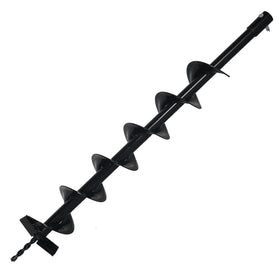 XtremepowerUS 4in auger bit edge for quick ground penetration in post holes