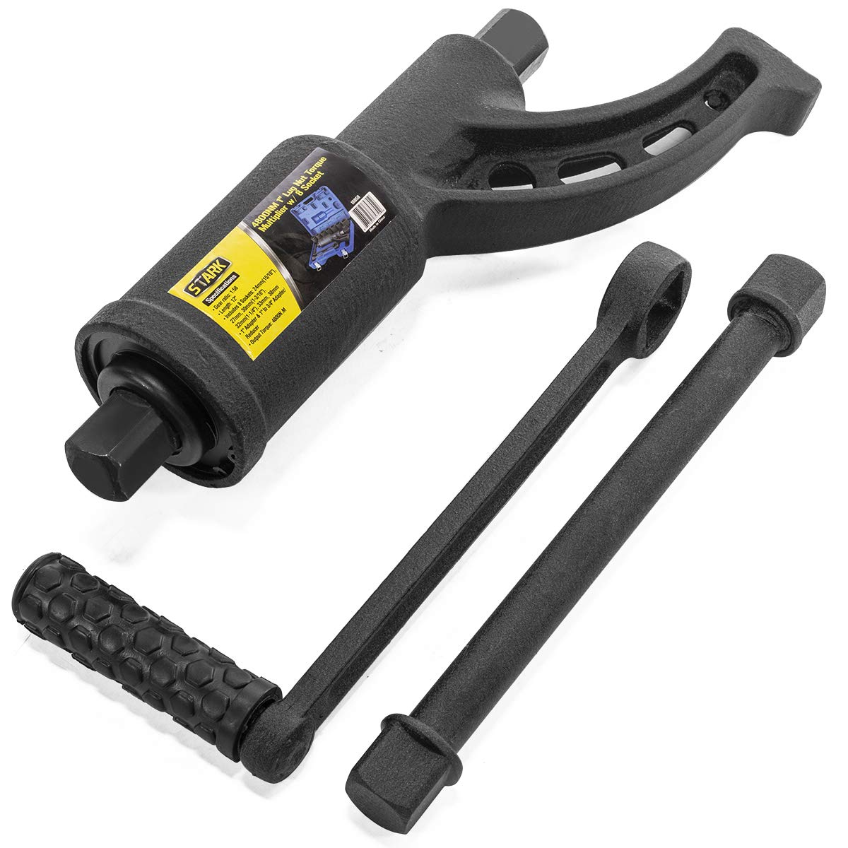 Six-point sockets cover sizes from 24 to 38 mm