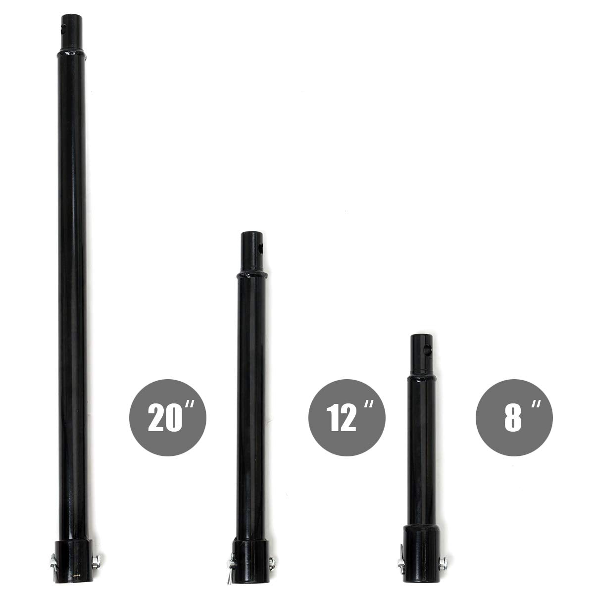 XtremepowerUS auger extension 8-inch for deeper, easier post-hole drilling