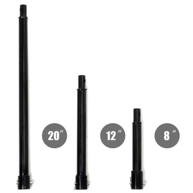 XtremepowerUS auger extension 8-inch for deeper, easier post-hole drilling