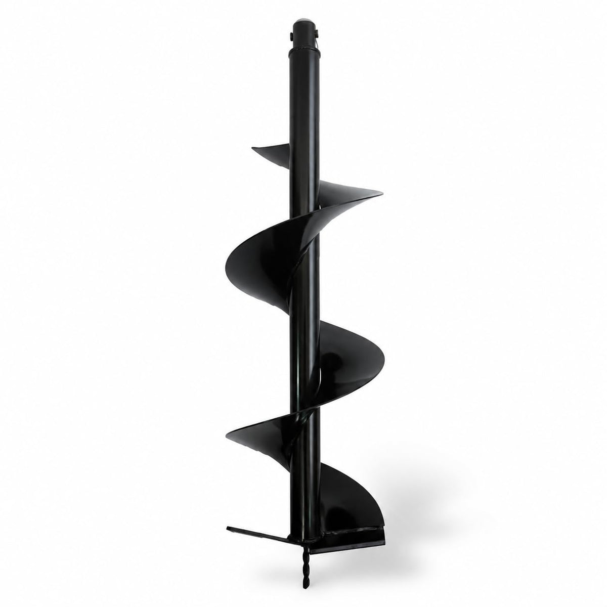 XtremepowerUS post hole digger auger bit with 12-inch reach in top view for quick planting