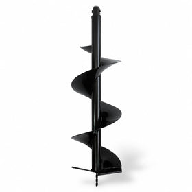XtremepowerUS post hole digger auger bit with 12-inch reach in top view for quick planting