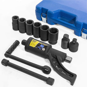 XtremepowerUS rocking bar handle with textured grip