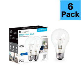 Xtricity A19 with visible filament adds character to fixtures