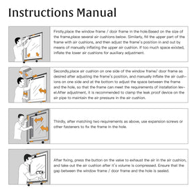 XTRYCAL versatile wedge bags for doors, windows, and cabinets