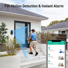 XTU doorbell camera human-detection reduces false alerts at your entry