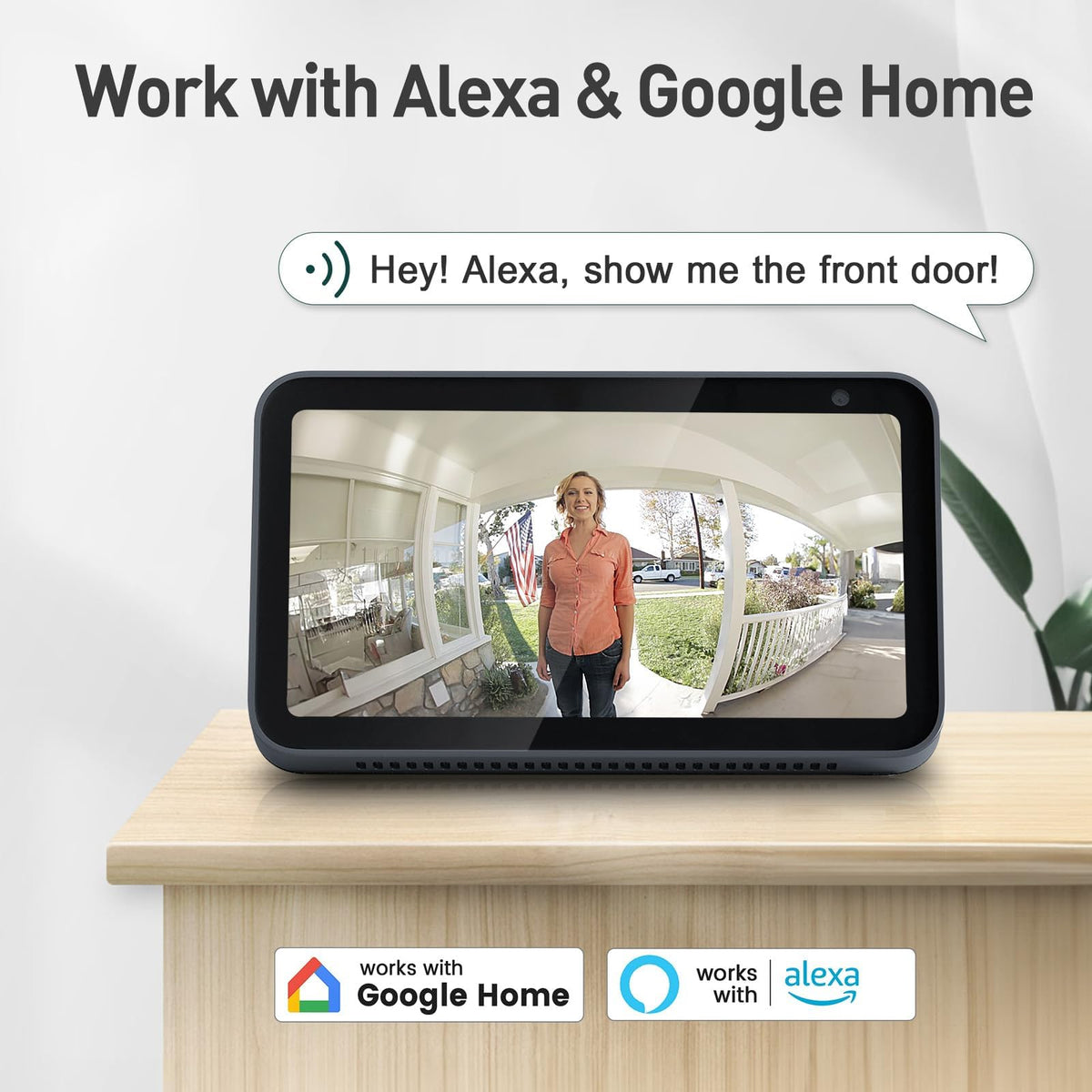 XTU doorbell camera indoor-outdoor placement for versatile entryway monitoring
