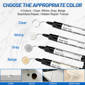 XUDOAI Quartz color swatches demonstrating blend options for precise matching
