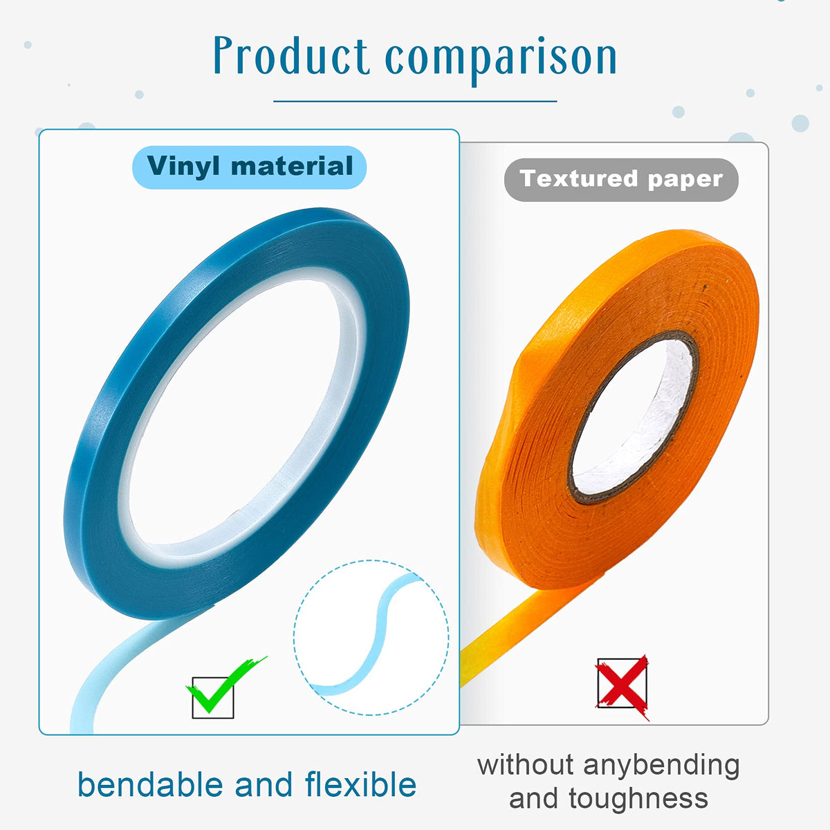 Xuniea blue tape resists heat for reliable automotive masking work.