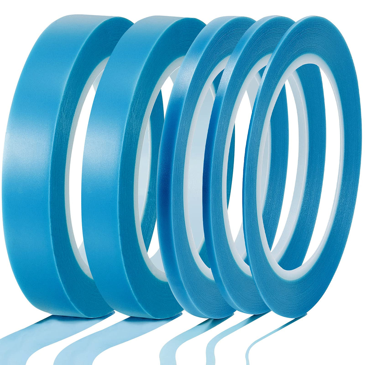 Xuniea masking tape blue edge masking for precise automotive paint lines.
