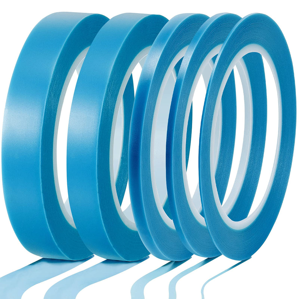 Xuniea masking tape blue edge masking for precise automotive paint lines.