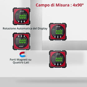 XUNTOP angle finder dual lasers for precise installations.