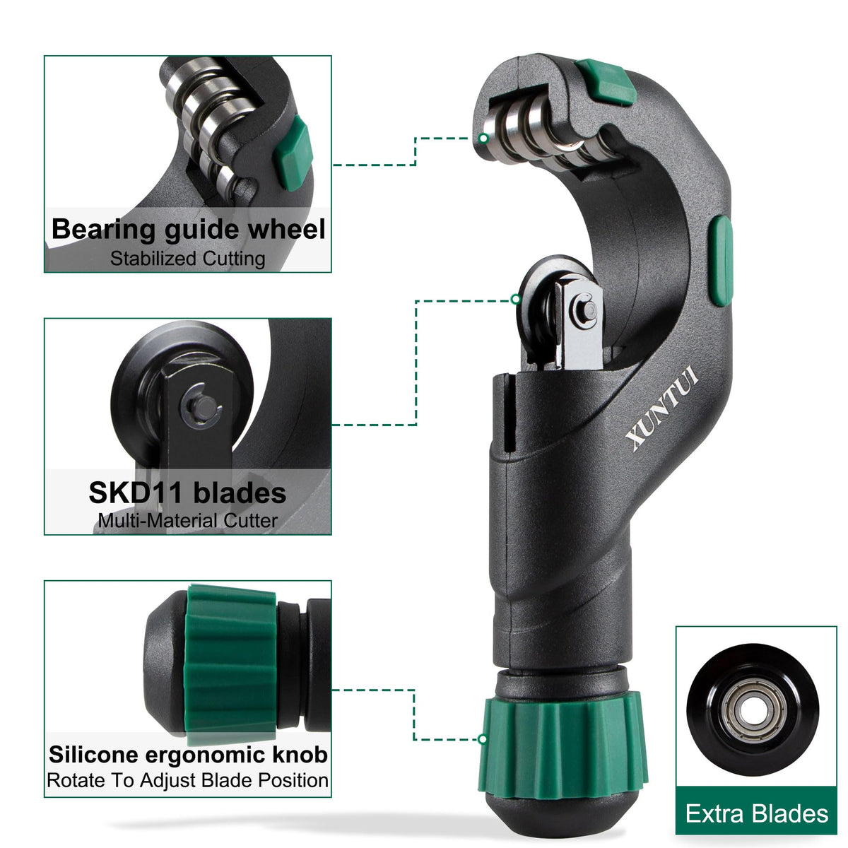 XUNTUI 360 degree deburring tool for smooth pipe edge finishing