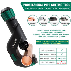 XUNTUI extra spare blade included to minimize downtime