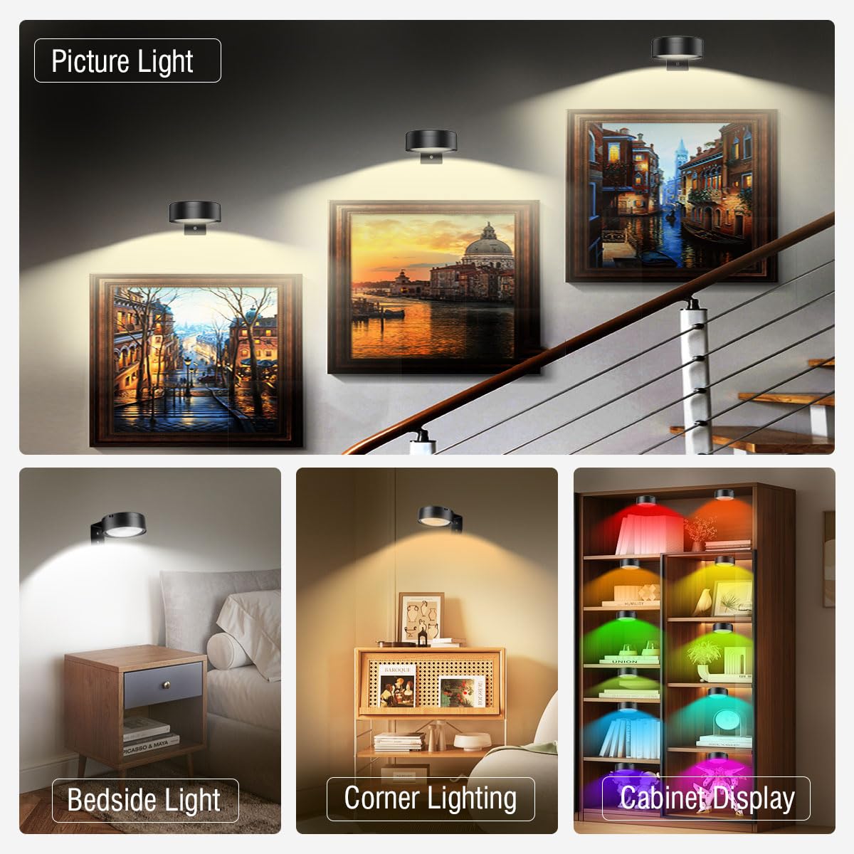 Xuolder art display light suitable for galleries and living spaces
