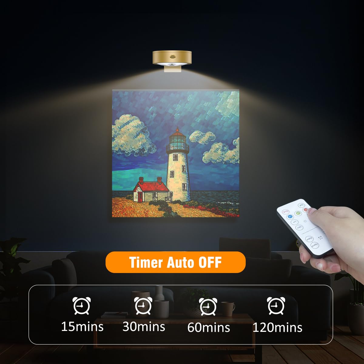 Xuolder auto-off timer feature keeps displays lit only when needed
