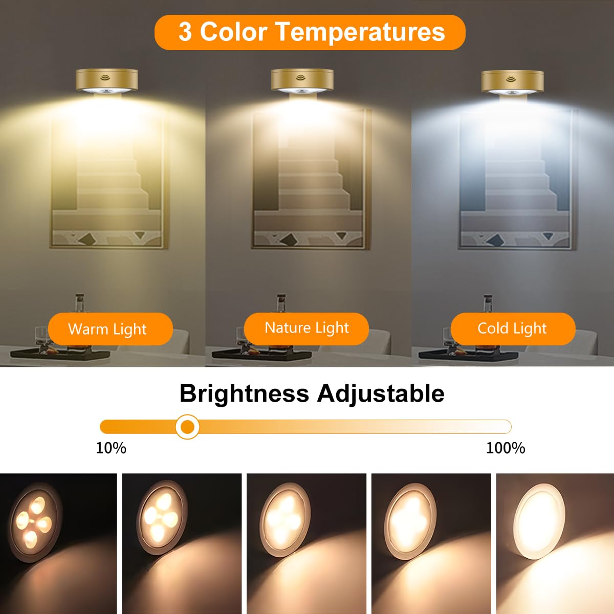 Xuolder dimmable art light offering warm to cool tones for portraits