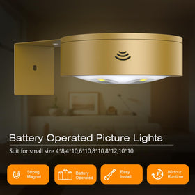 Xuolder gold finish lights add a premium touch to displays