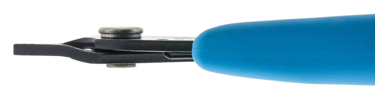 Xuron 475 Xuro-Grip Short Nose Pliers grip close-up with non-slip handles.